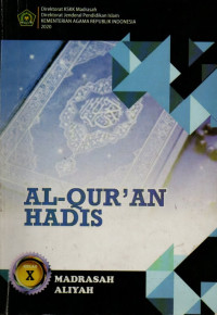Image of Al-Quran Hadis Kelas X Madrasah Aliyah