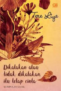 Image of Dikatakan atau tidak dikatakan itu tetap cinta