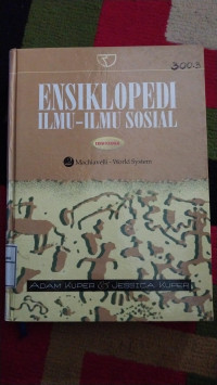 Image of Ensiklopedia Ilmu-Ilmu Sosial