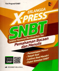 Image of Erlangga X-Press SNBT: Pemahaman Bacaan dan Menulis