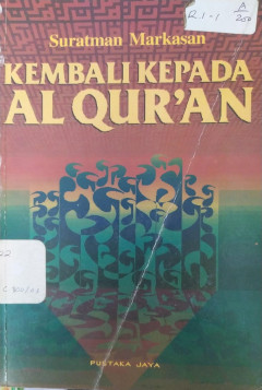Cover of KEMBALI KEPADA AL-QUR\'AN
