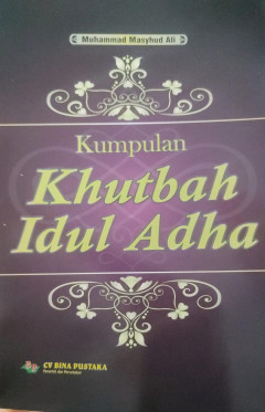 Cover of Kumpulan Khutbah Idul Adha