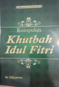 Cover of Kumpulan Khutbah Idul Fitri