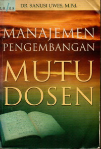 Image of Manajemen Pengembangan Mutu Dosen