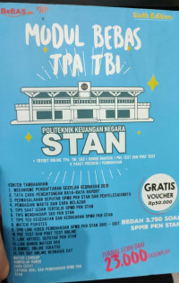 Image of Modul bebas tpa tbi STAN